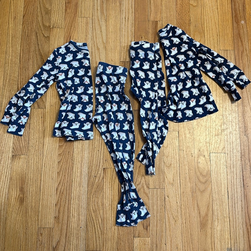 Matching Sibling Ghost PJs 4T/6T